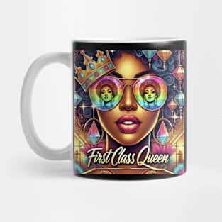 FirstClassQueen  Glamorous Aviator Mug